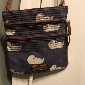 Dooney and Burke cross body Satchel